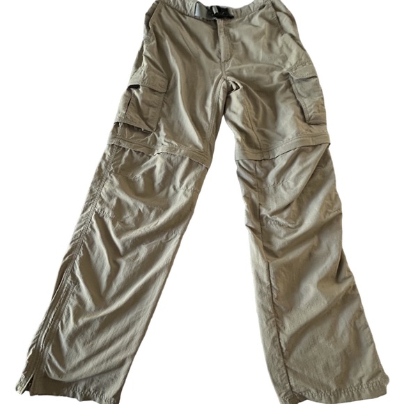 Eastern Mountain Sports Men's Tan convertible Cargo Pants  size 28x32   Hiking - Picture 1 of 6